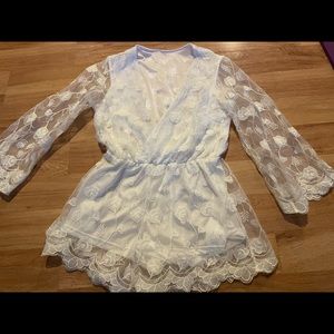 Lace romper
